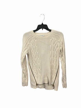 Sweater By Cabi In Ivory, Size: S AbrasionFree Edging Champion Glow
