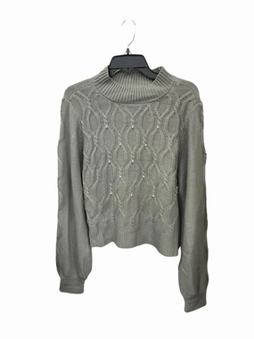 Sun Beam LowBulkFabric Sweater By Clothes Mentor In Grey, Size: Xl