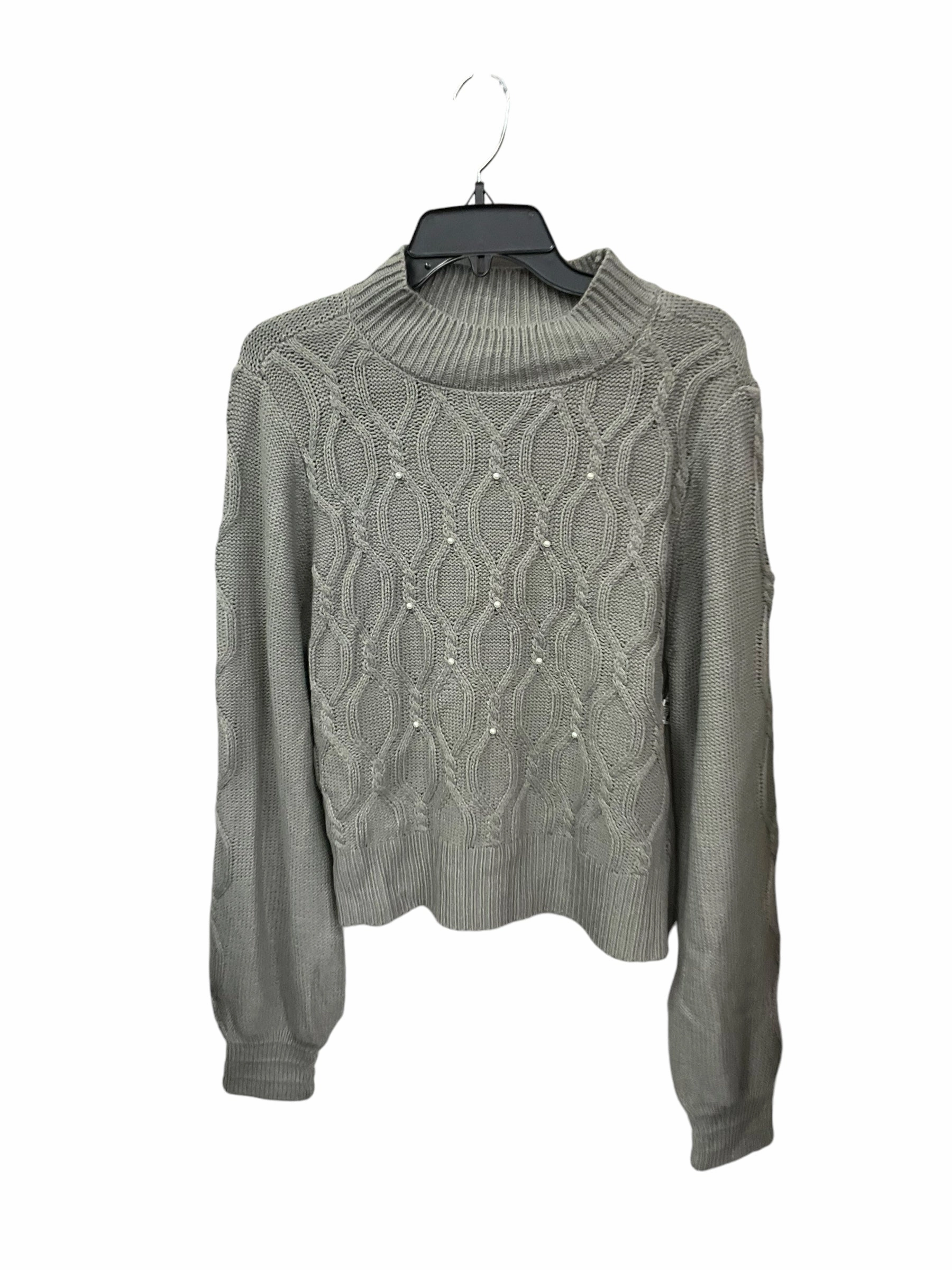 Sun Beam LowBulkFabric Sweater By Clothes Mentor In Grey, Size: Xl