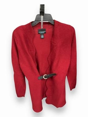 Sweater By Cynthia Rowley In Red, Size: S Basic Wear EcoFriendlyMaterial