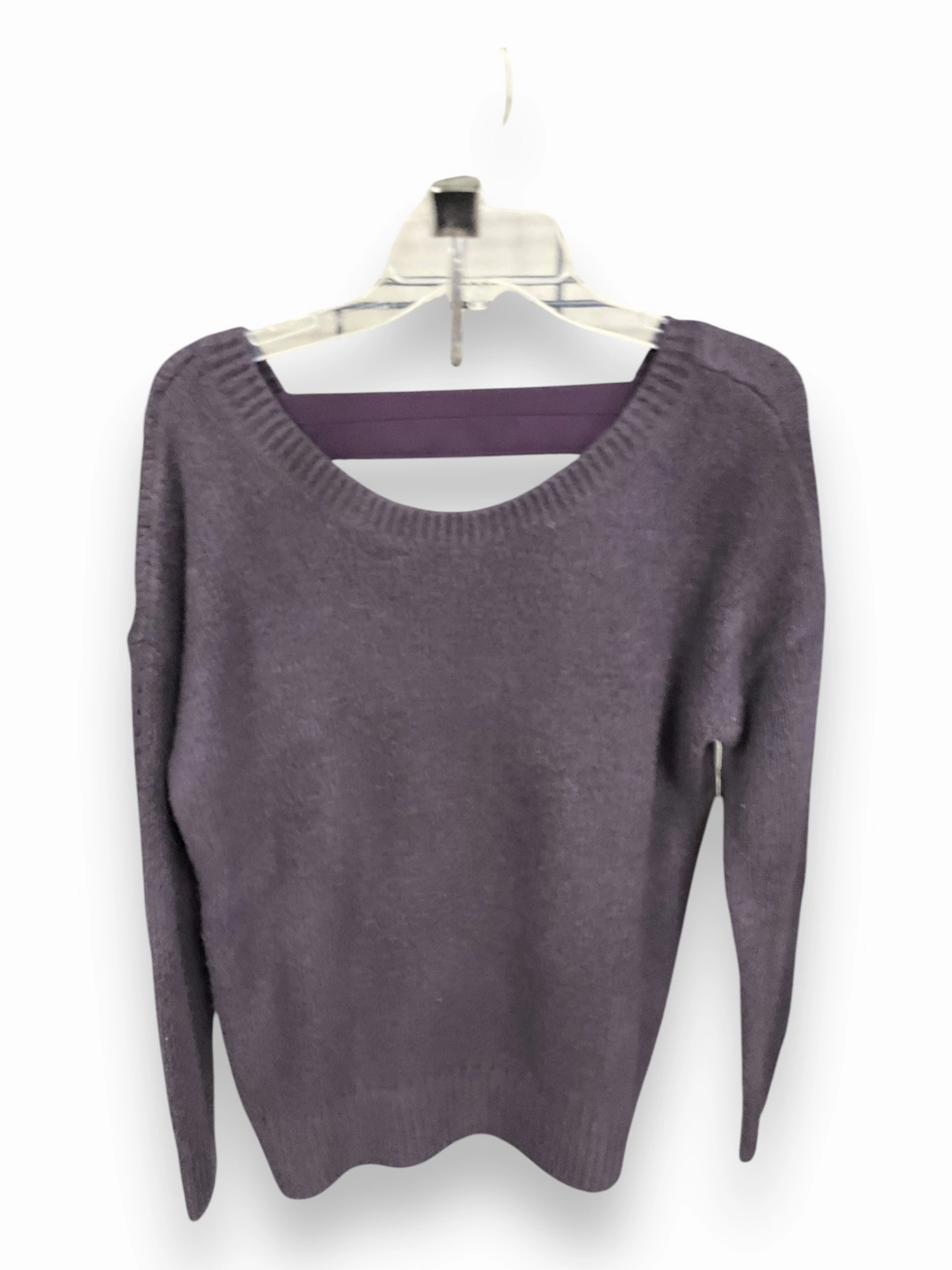 Sweater By Hinge In Purple, Size: M Light Fabric