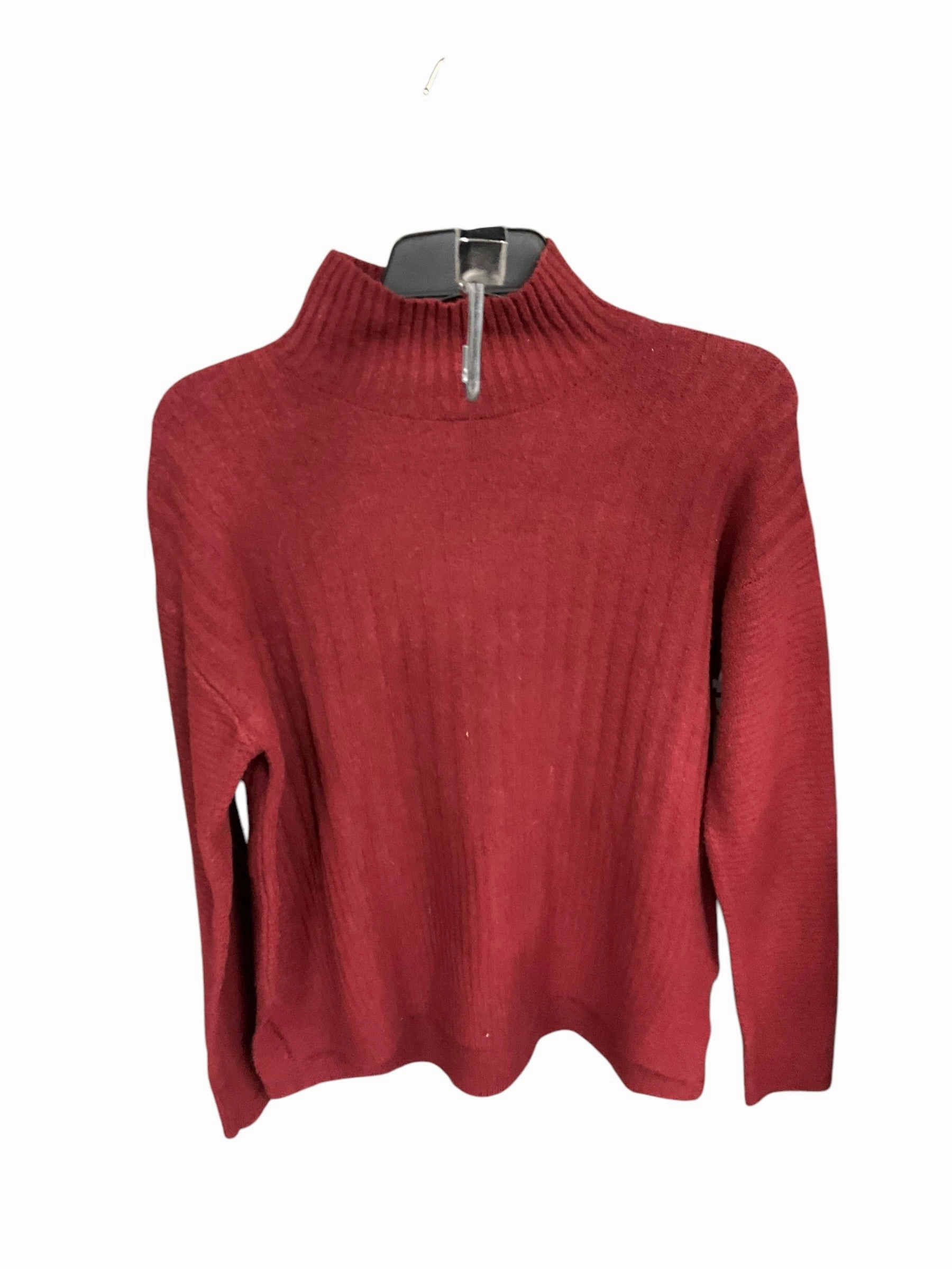 Sweater By Time And Tru In Red, Size: Xs BalancedDrape