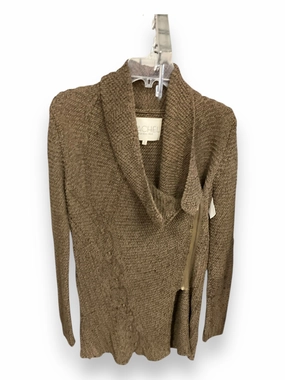 Sweater Cardigan By Rachel Roy In Brown, Size: M Photo Glam Casual Pants