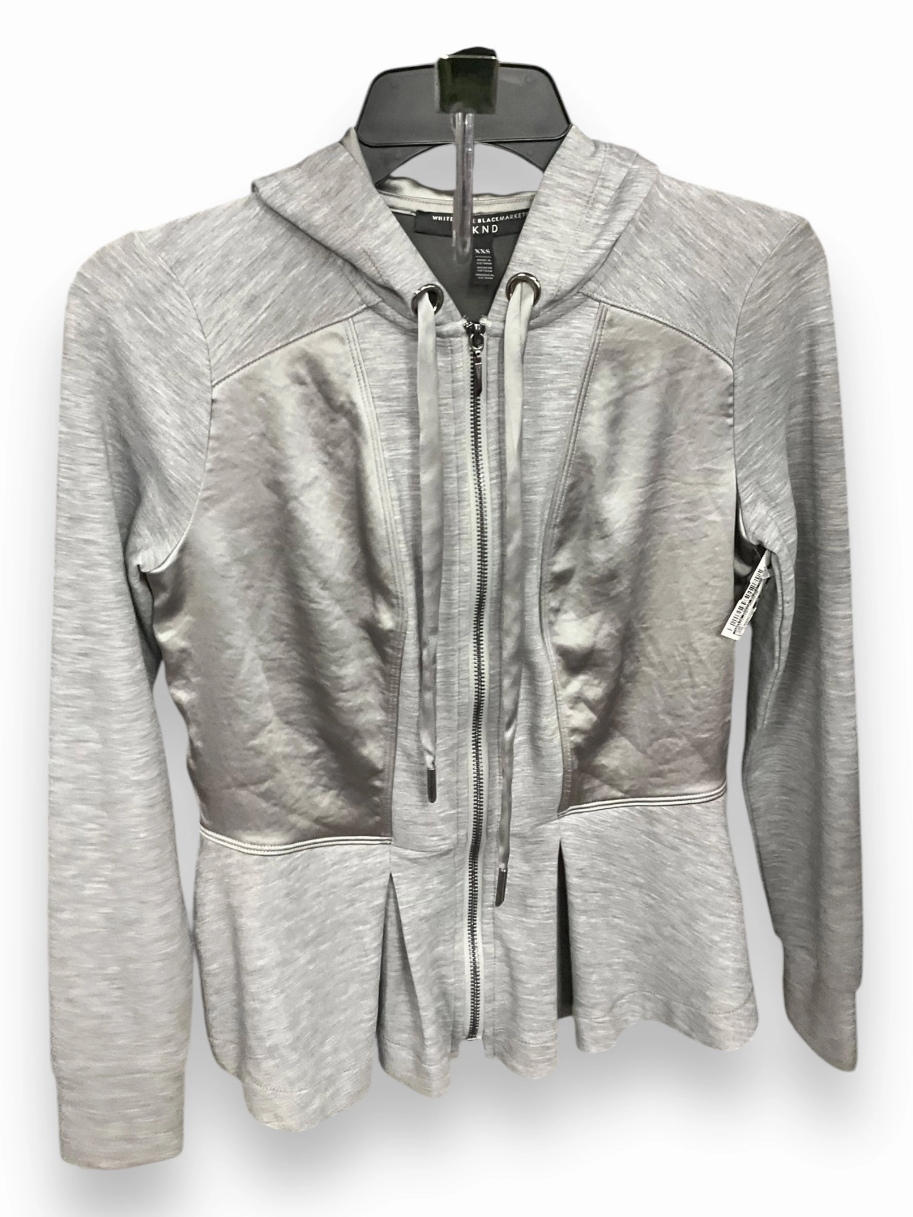 QuickReleaseClosures Snow Core Sweatshirt Hoodie By White House Black Market In Grey, Size: Xxs