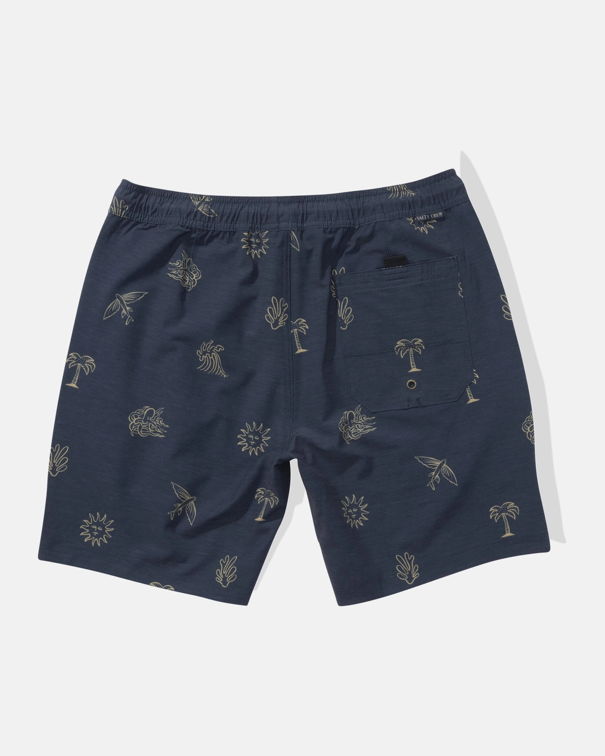 Good Vibes Volley - Navy Casual-Comfort Non Irritating Trim