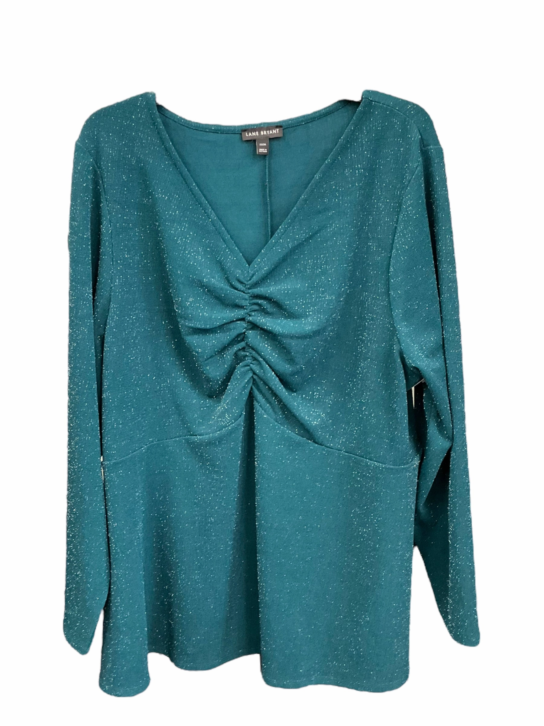 SmoothGripFastenings AntiPilling Top Long Sleeve By Lane Bryant  Size: 3x