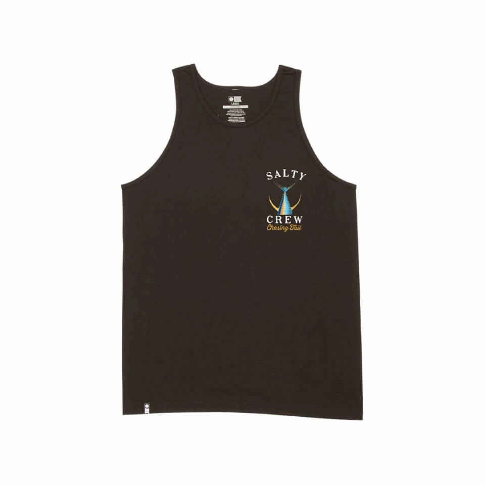 Tailed Tank - Black Breathable Design Wear Playful Vibes