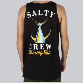 Tailed Tank - Black Fit For Comfort Breathable Wear Fit