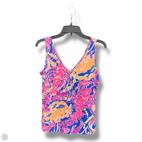 Activewear Clothing Tank Top Designer By Lilly Pulitzer In Multi-colored, Size: S