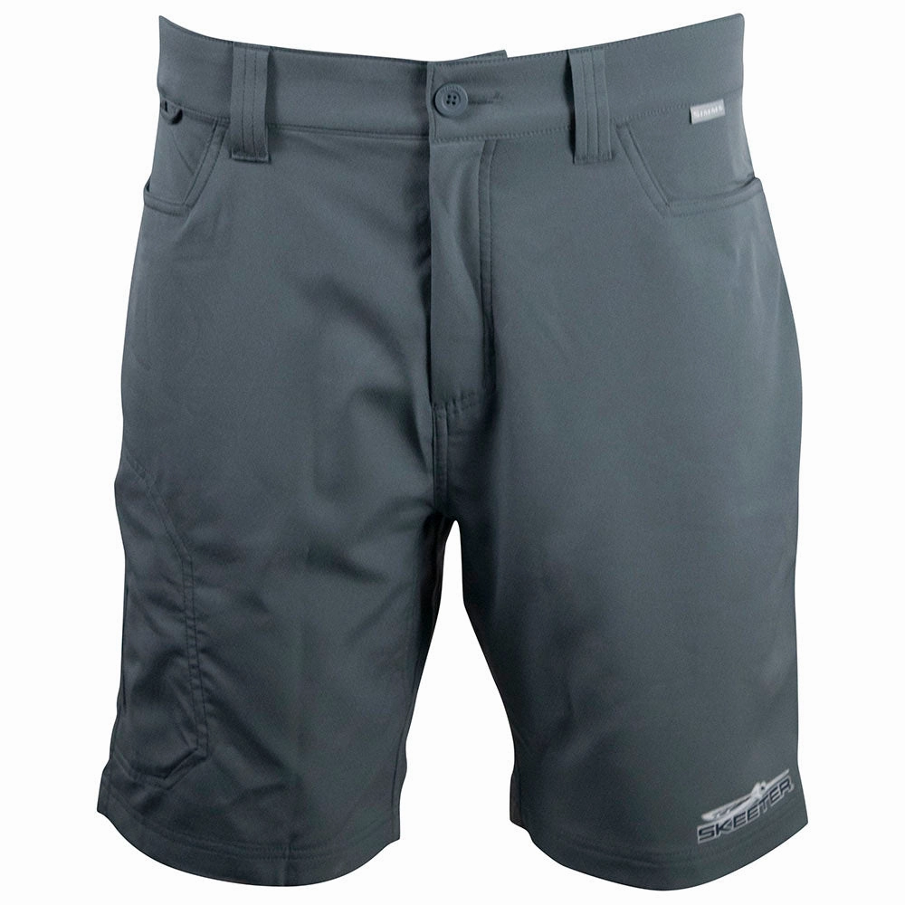Skeeter Simms Skiff Shorts - Storm Sleek lines