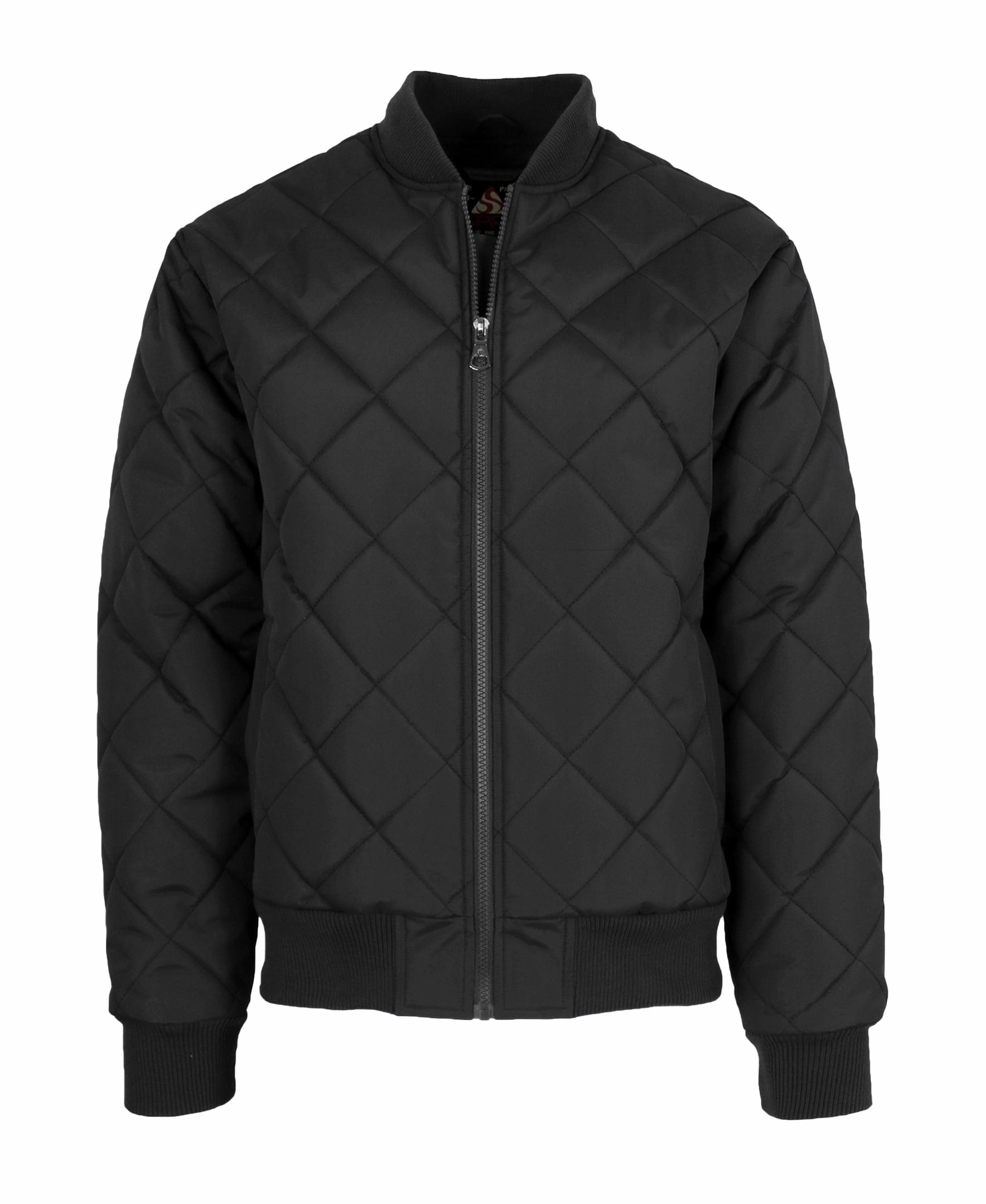 Lightweight Windbreaker Tech Men??s Quilted Bomber Jacket ?C Water-Resistant, Modern Fit with Ribbed Trim & Multiple Pockets