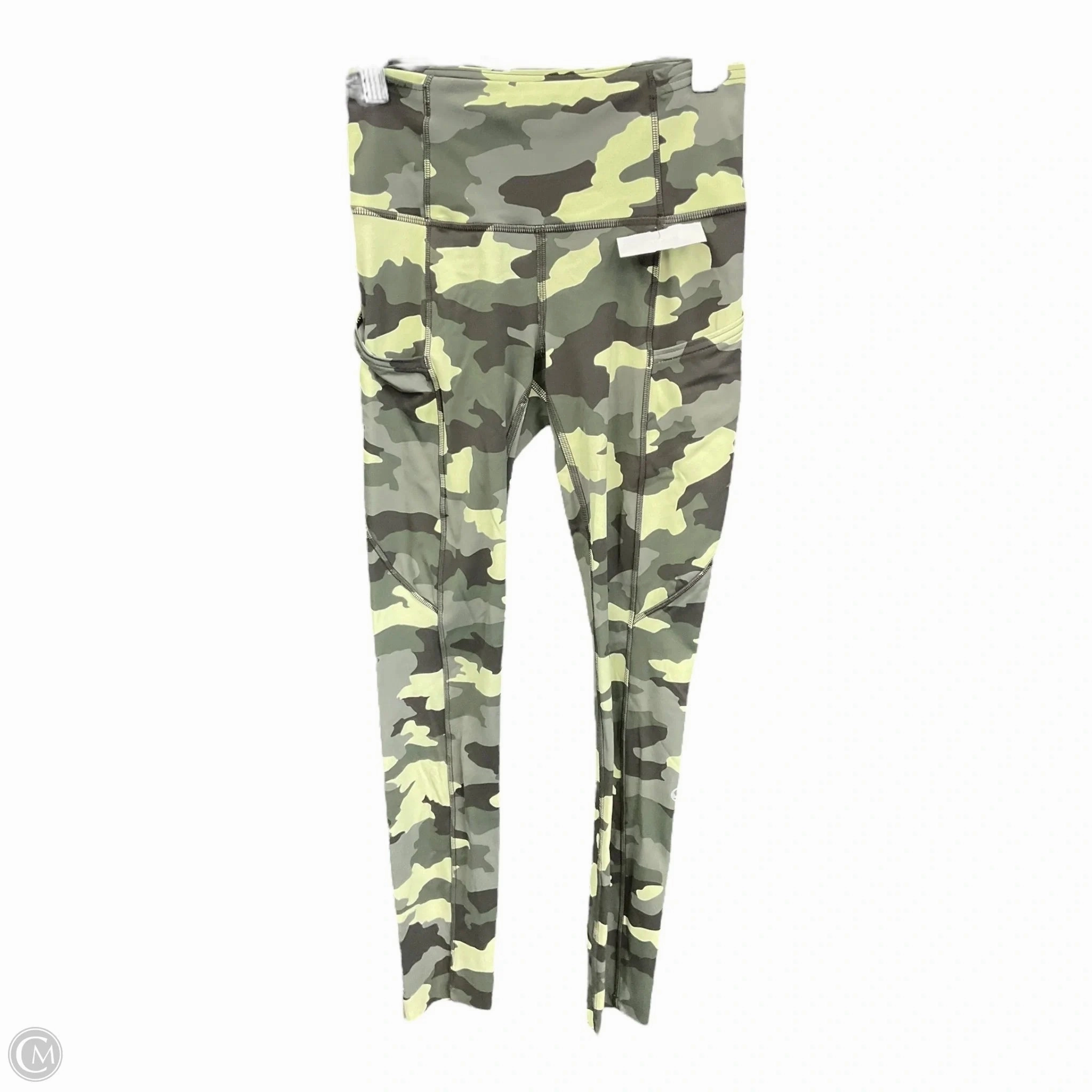 Organic Cotton QuickDryTech Athletic Leggings By Lululemon In Camouflage Print, Size: 2