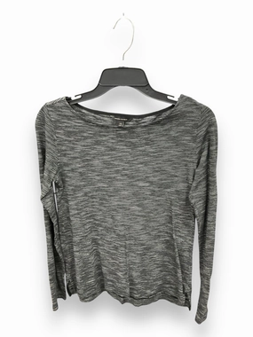 Top Long Sleeve By Banana Republic In Black & White, Size: Xs Skin Hug