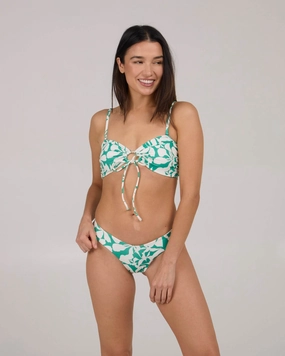 User-Friendly Optical Bandeau Top - Kelly Green