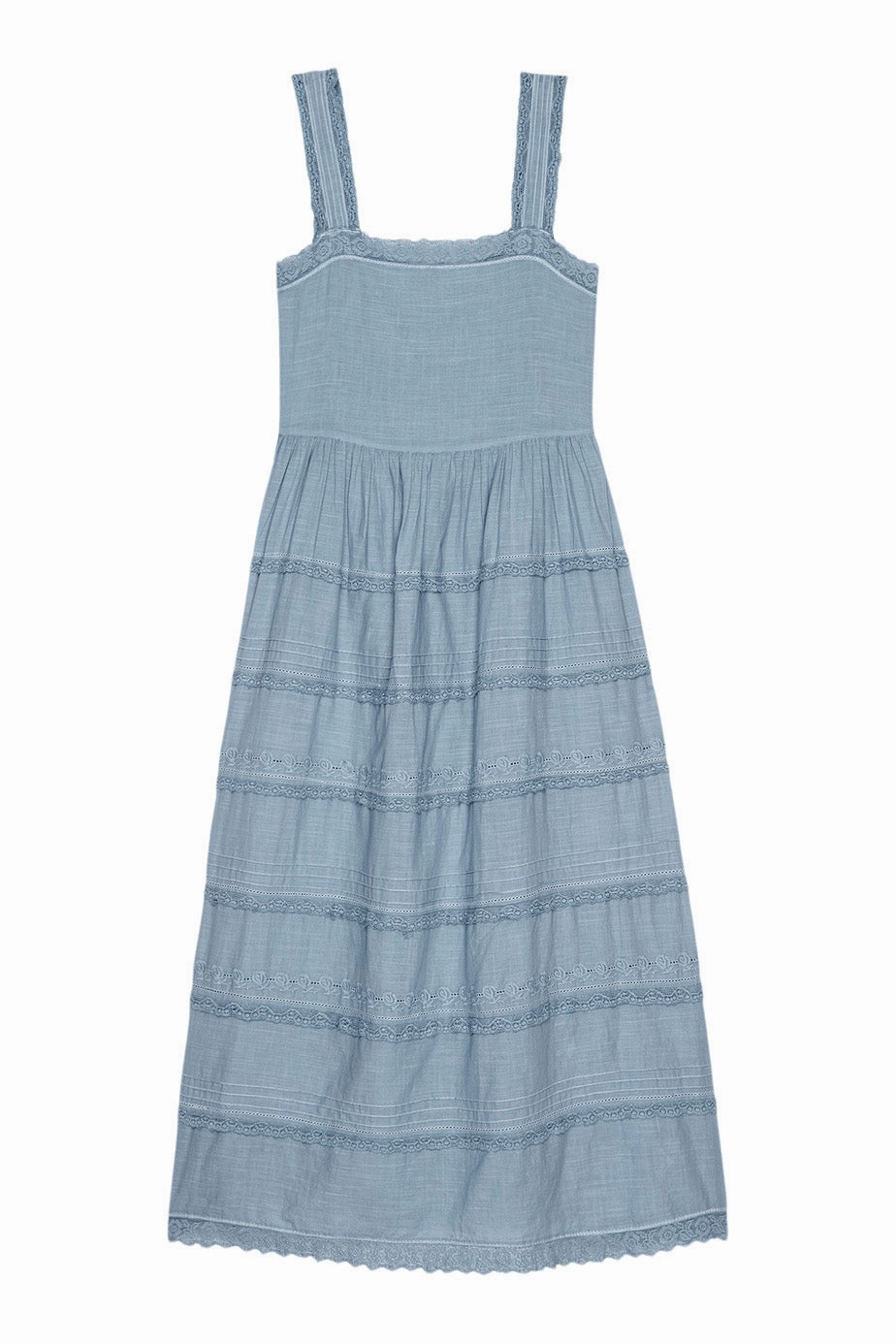 Satin Touch The Great Reverie Dress in Pale Blue