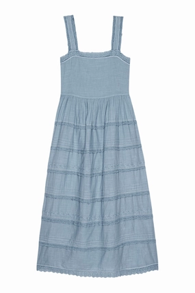 Satin Touch The Great Reverie Dress in Pale Blue