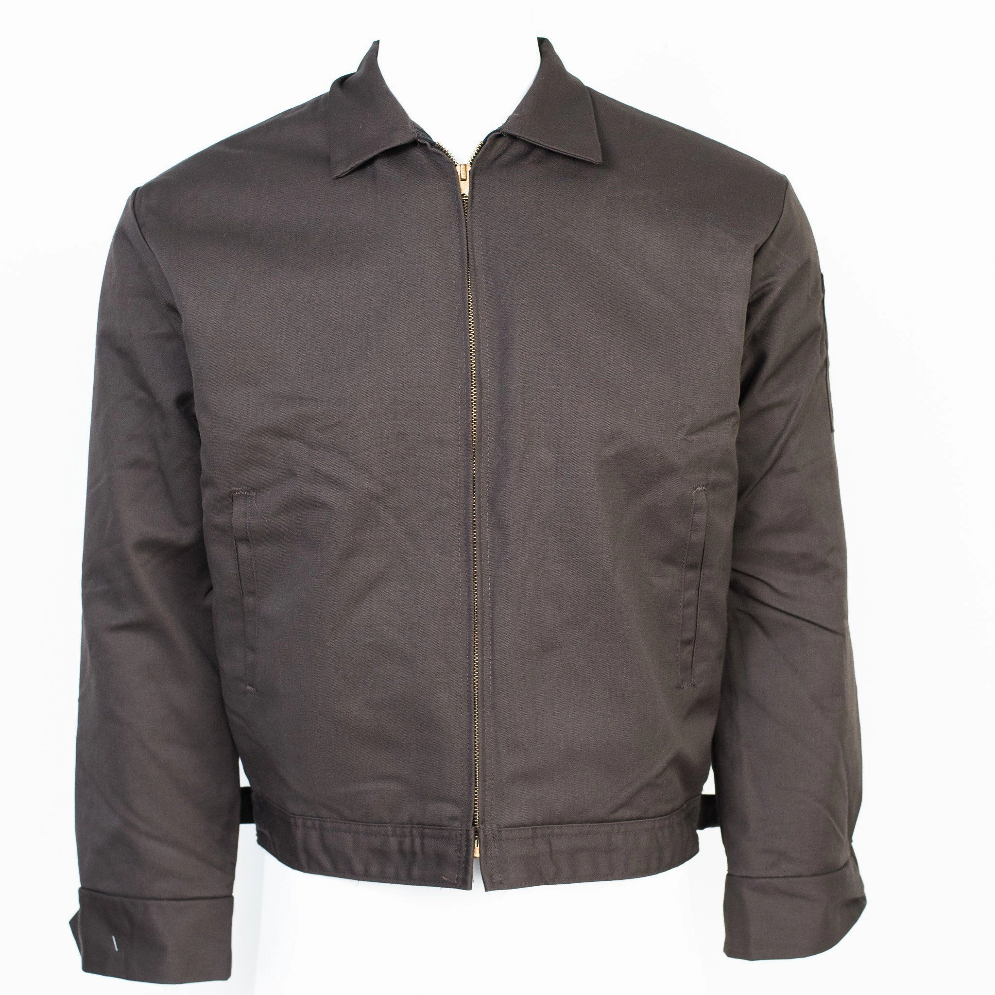 Used Standard Lined Work Jacket - Fold collar Reflective Bands NonIrritatingLining