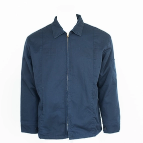 Used Standard Lined Work Jacket - Fold collar Eco Friendly Recycled Material