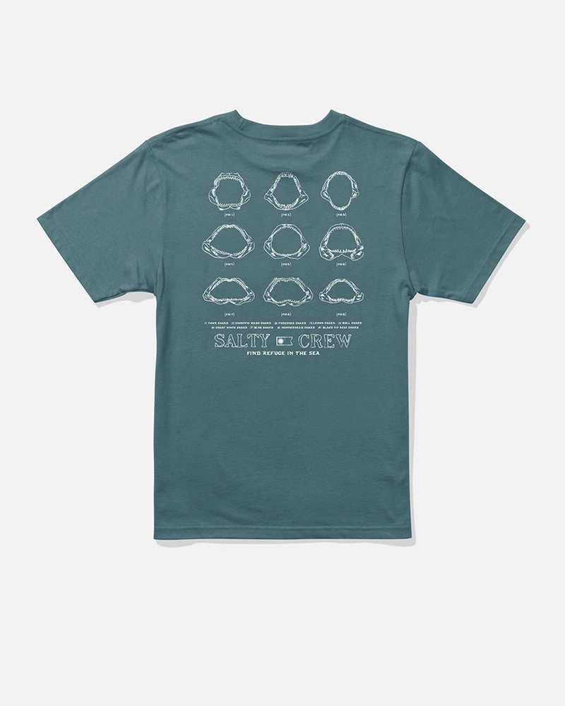 Jawbone  Ss Tee Kids - Slate Lightweight Blouse retro look