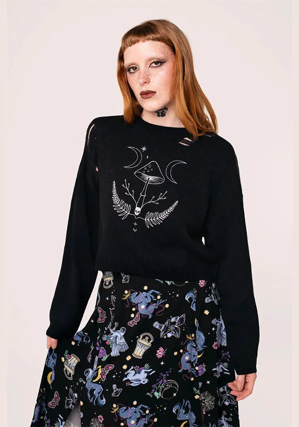 Buttonless Closure Russula | JUMPER