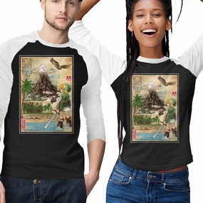 Link Awakening Woodblock City Smart Look Stretch Fit Design