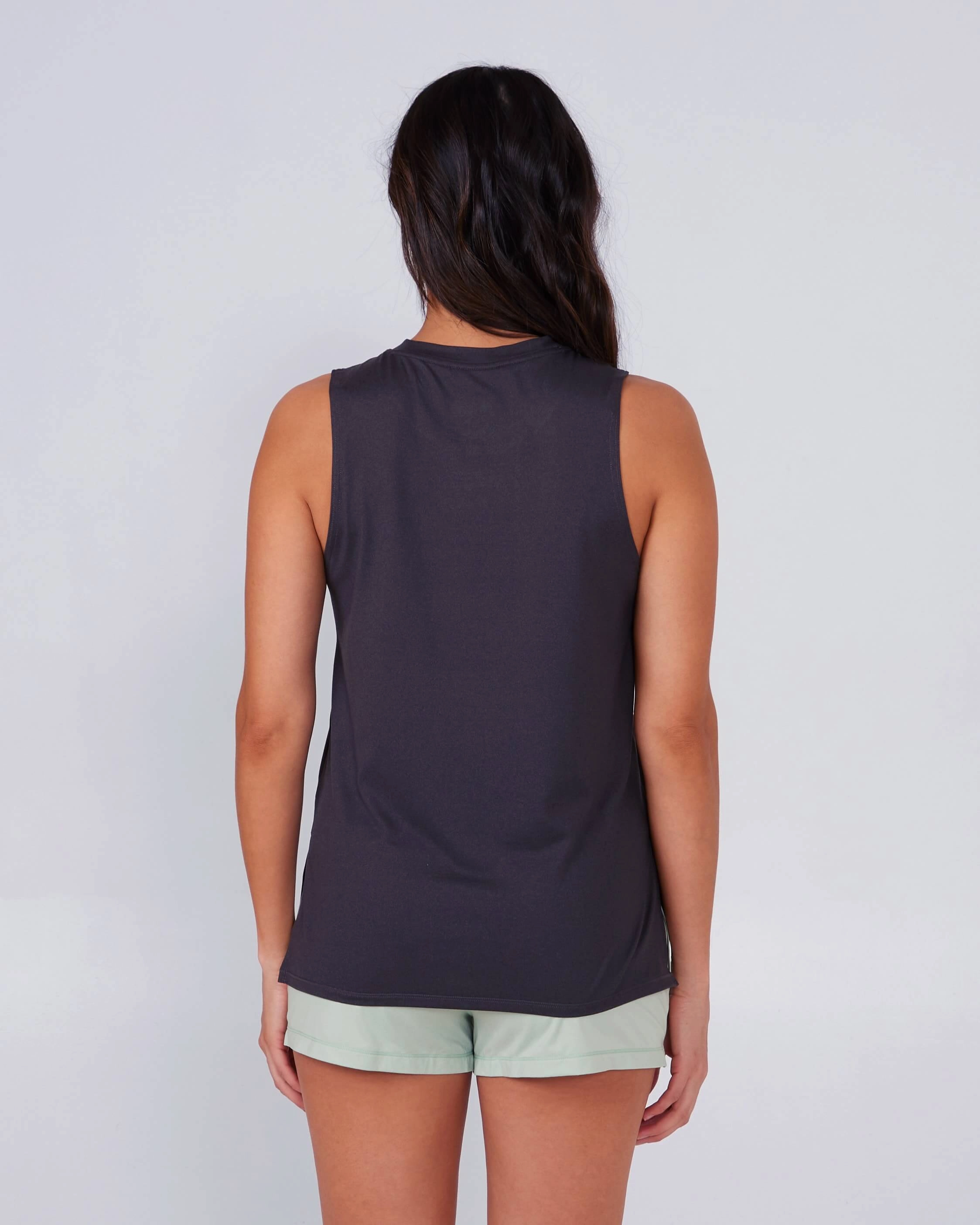 Sweat Resistant Inner Layer agriculture Thrill Seekers Tank - Black