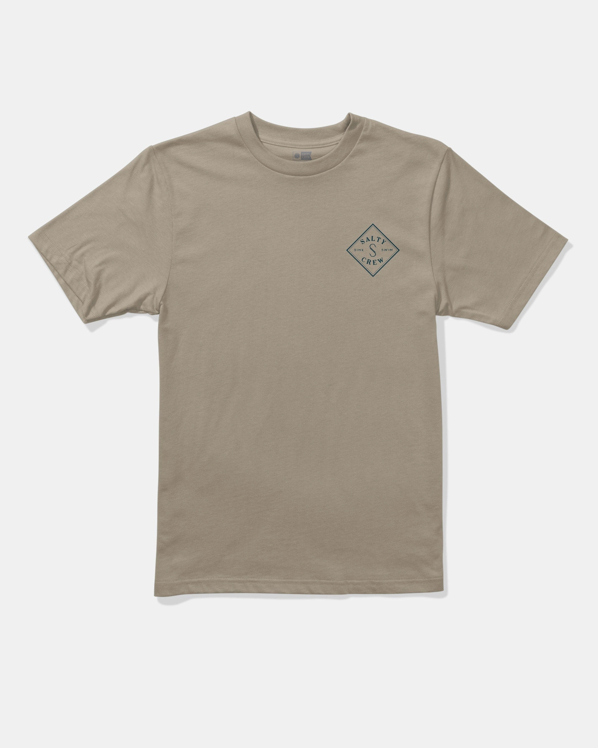 Temperature Control Fabric Tippet  S/S Tee Kids - Twig