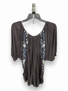 Top 3/4 Sleeve By Free People In Multi-colored, Size: S Work Ready SustainableProduction