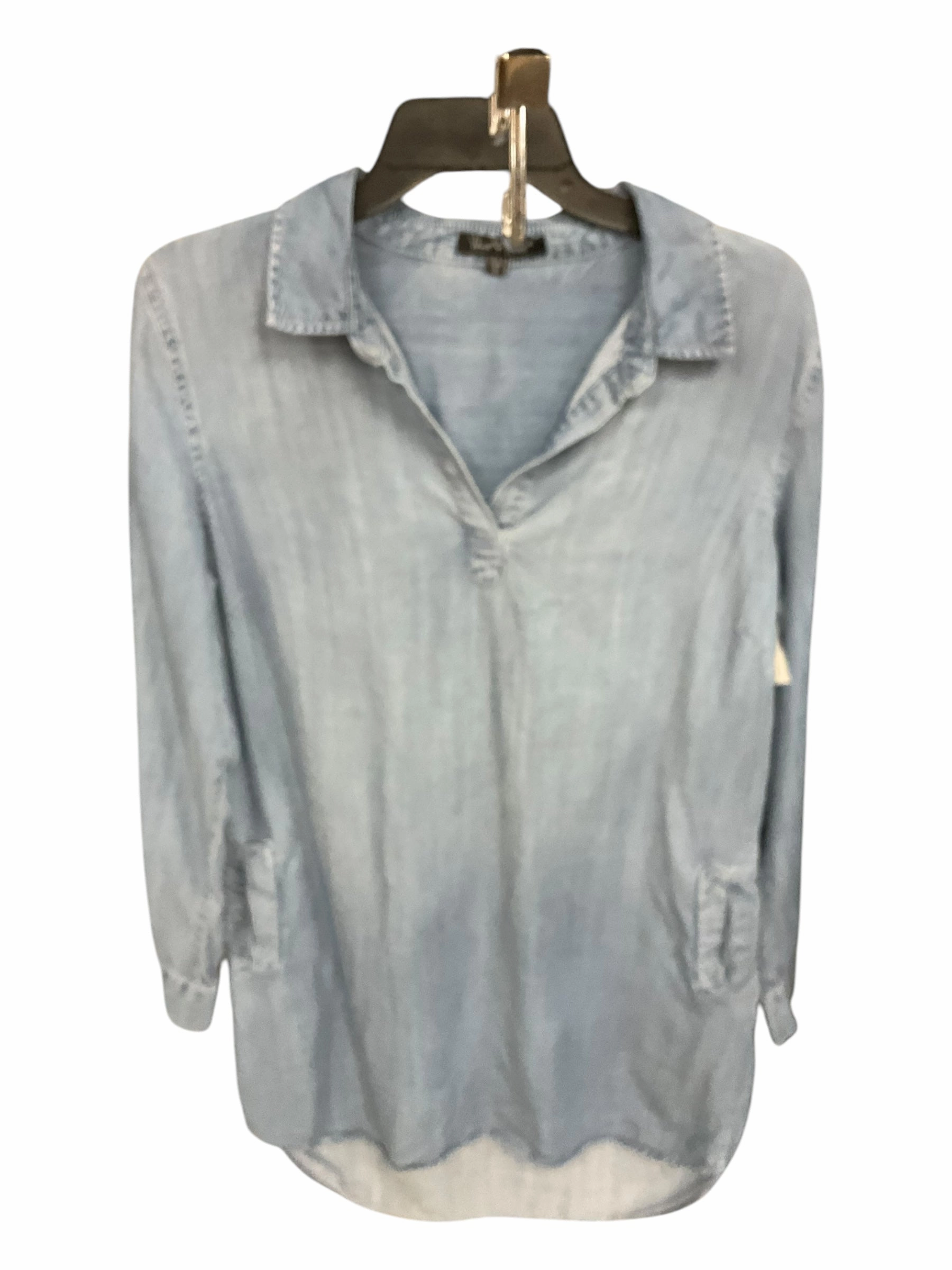 Top Long Sleeve By Alfani In Animal Print, Size: S Vented Panels