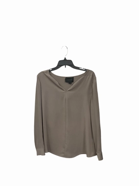 Top Long Sleeve By Clothes Mentor In Taupe, Size: M OekoTexCertified Work-Ready