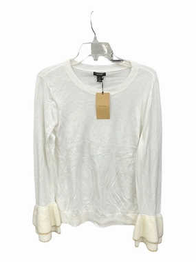 Tight Net Practical Boots Top Long Sleeve By Halogen  Size: Xs