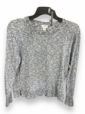 AllDayComfort Top Long Sleeve By J. Crew In Navy, Size: M