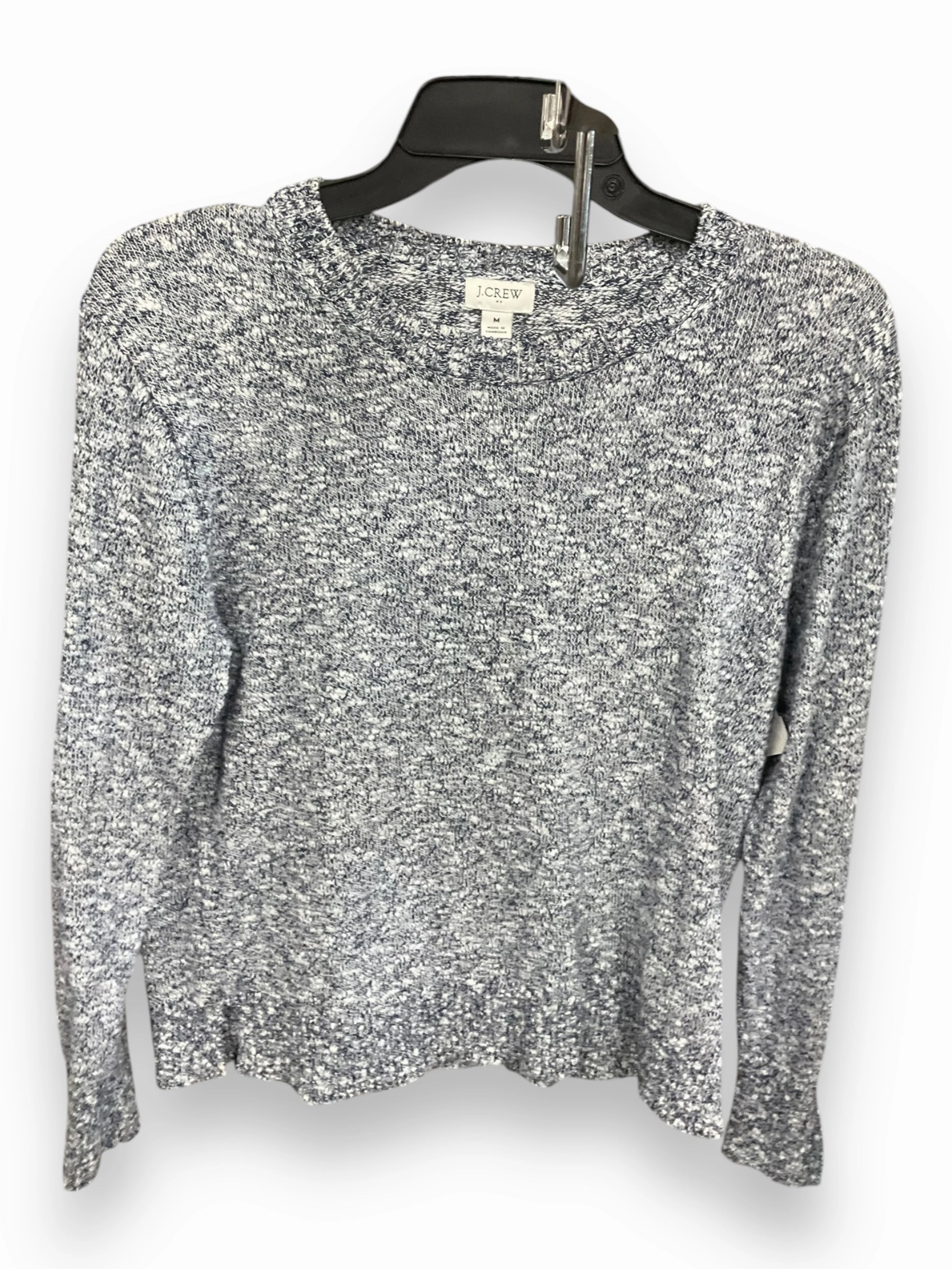 AllDayComfort Top Long Sleeve By J. Crew In Navy, Size: M