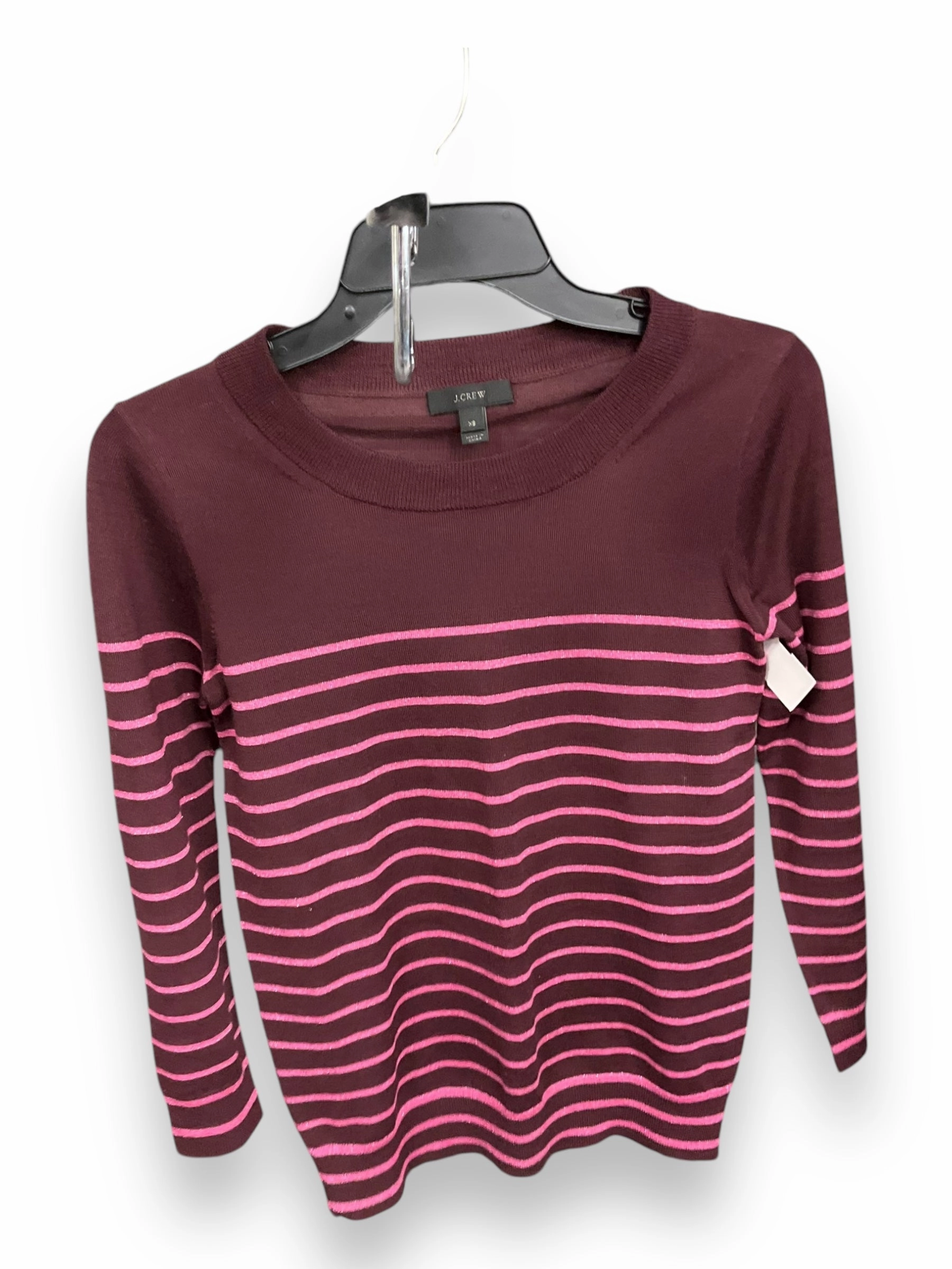 Spanish Glow Top Long Sleeve By J. Crew In Pink & Red, Size: Xs