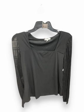 Top Long Sleeve By Maurices In Black, Size: L Durable Reinforcements Princess Glow