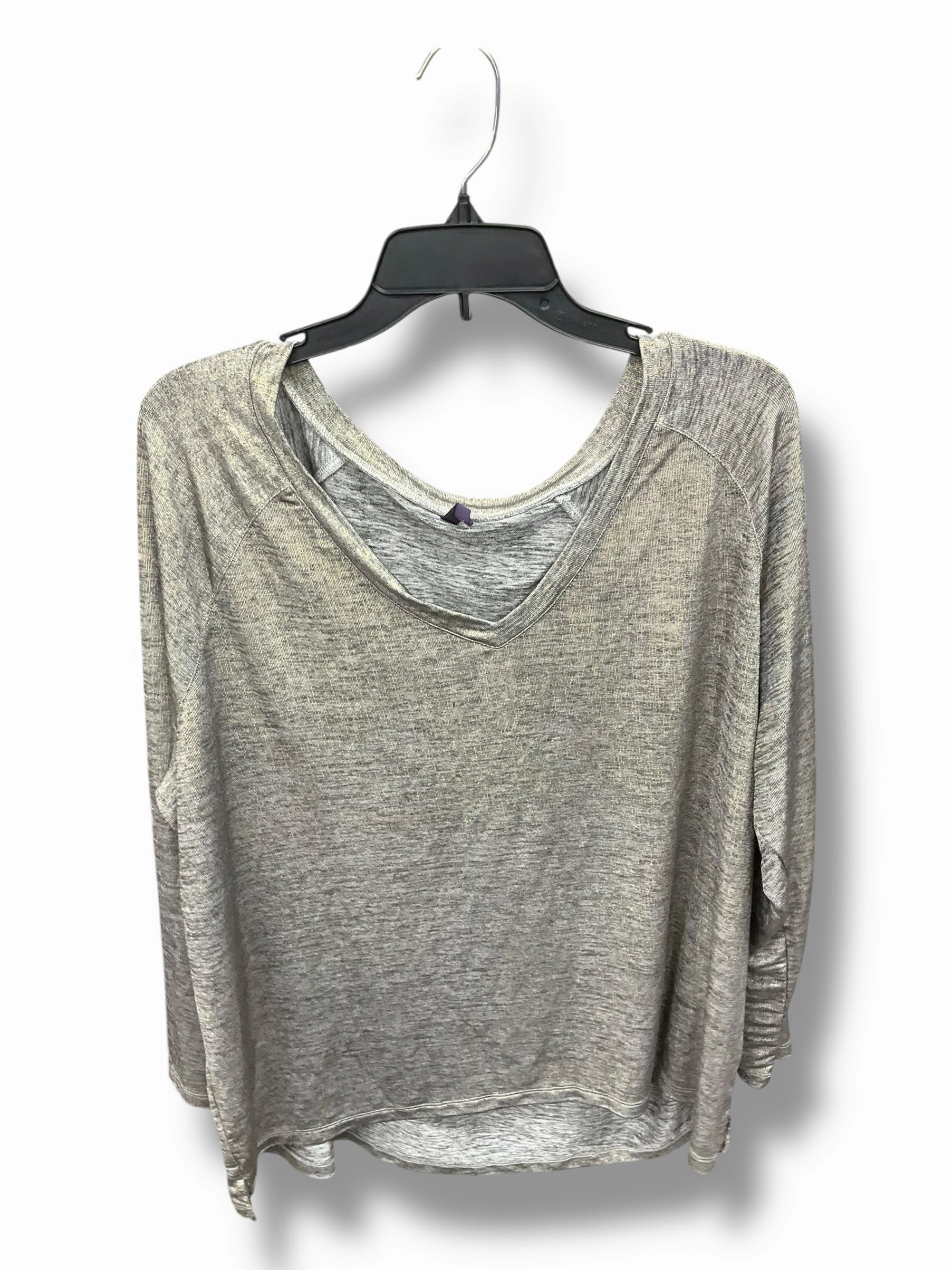 Top Long Sleeve By Not Your Daughters Jeans In Gold & Silver, Size: 1x Champion Glow AI Core