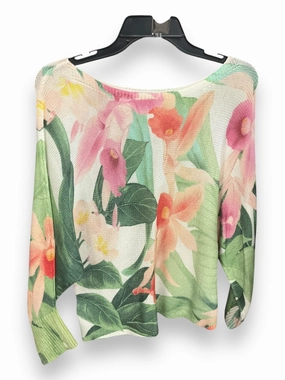 Summer Air Vintage Style Top Long Sleeve By Tommy Bahama In Multi-colored, Size: M