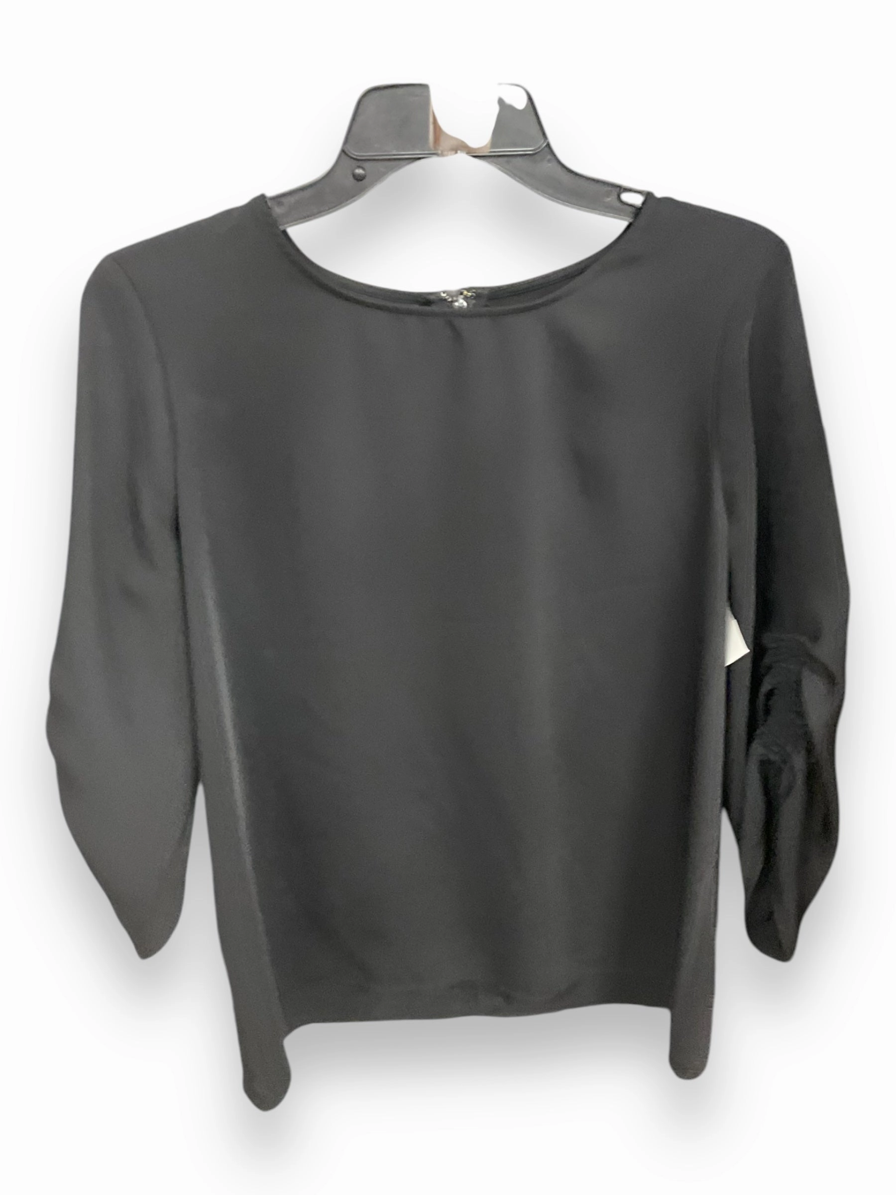 Top Long Sleeve By Velvet Heart In Blue Denim, Size: S Permanent Crease StretchWaistband