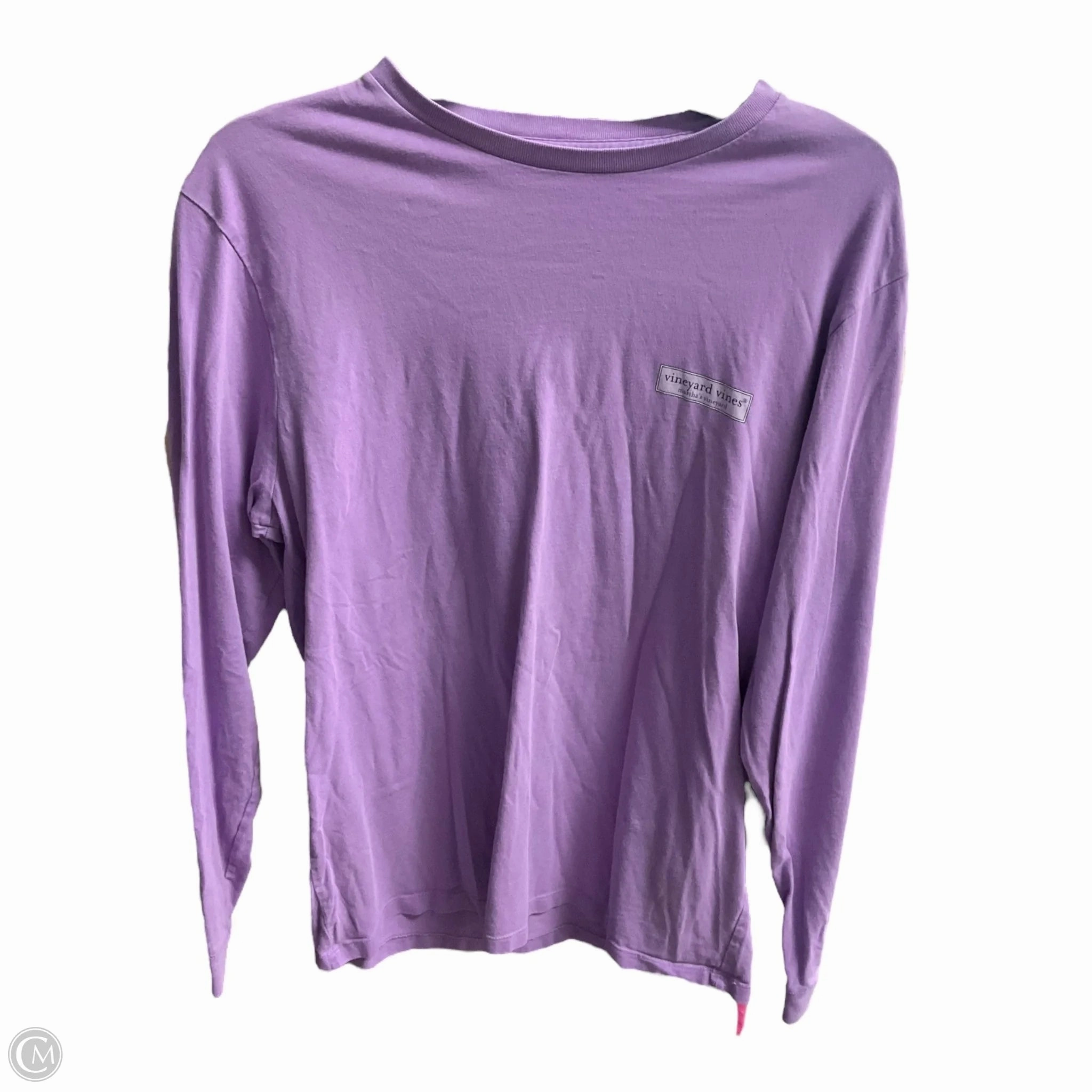 Top Long Sleeve By Vineyard Vines In Purple, Size: M Travel Proof