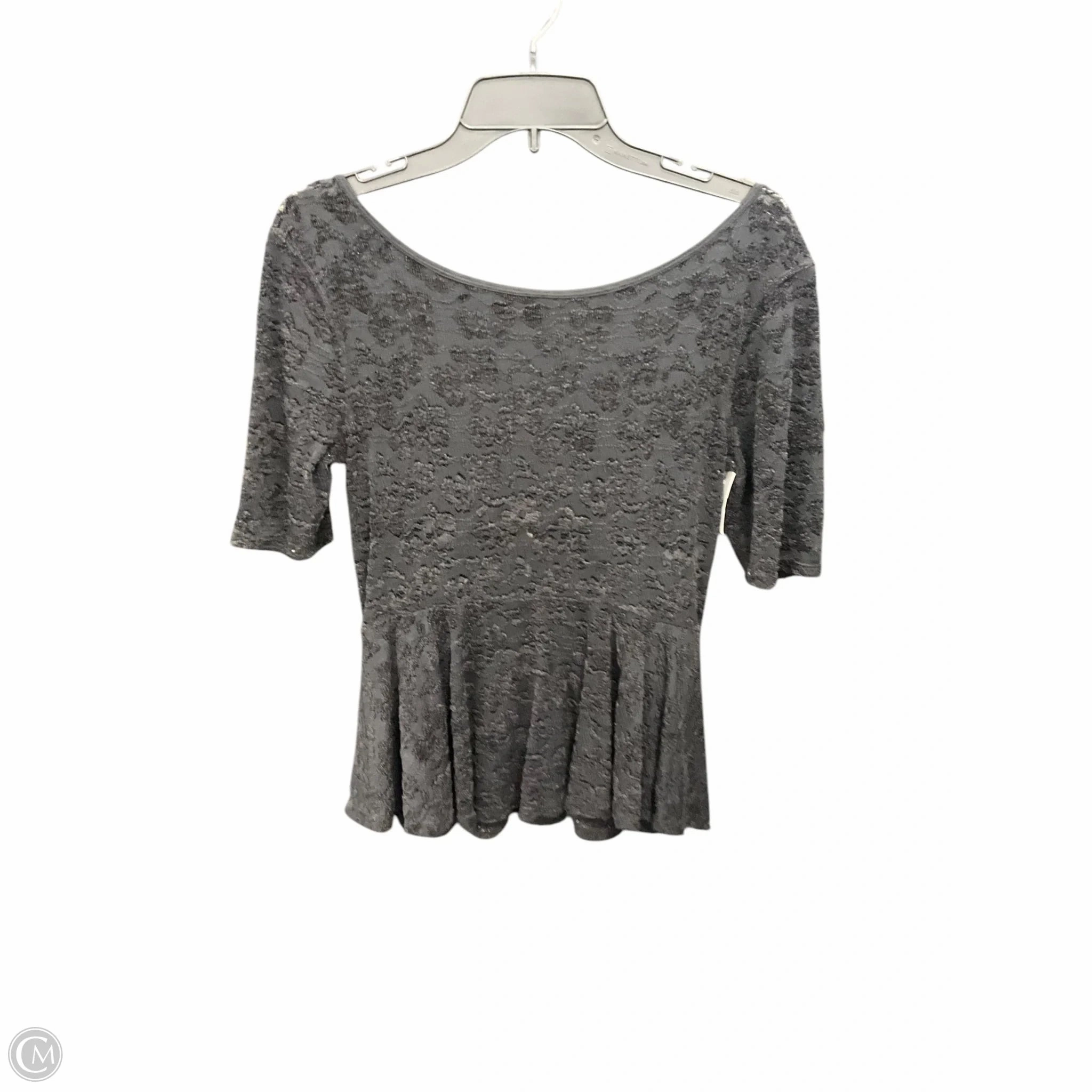 Top Short Sleeve By Free People In Black, Size: M DurableSeams