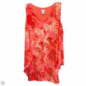 Conscious Core Warm Fit Top Sleeveless By Chicos In Multi-colored, Size: M