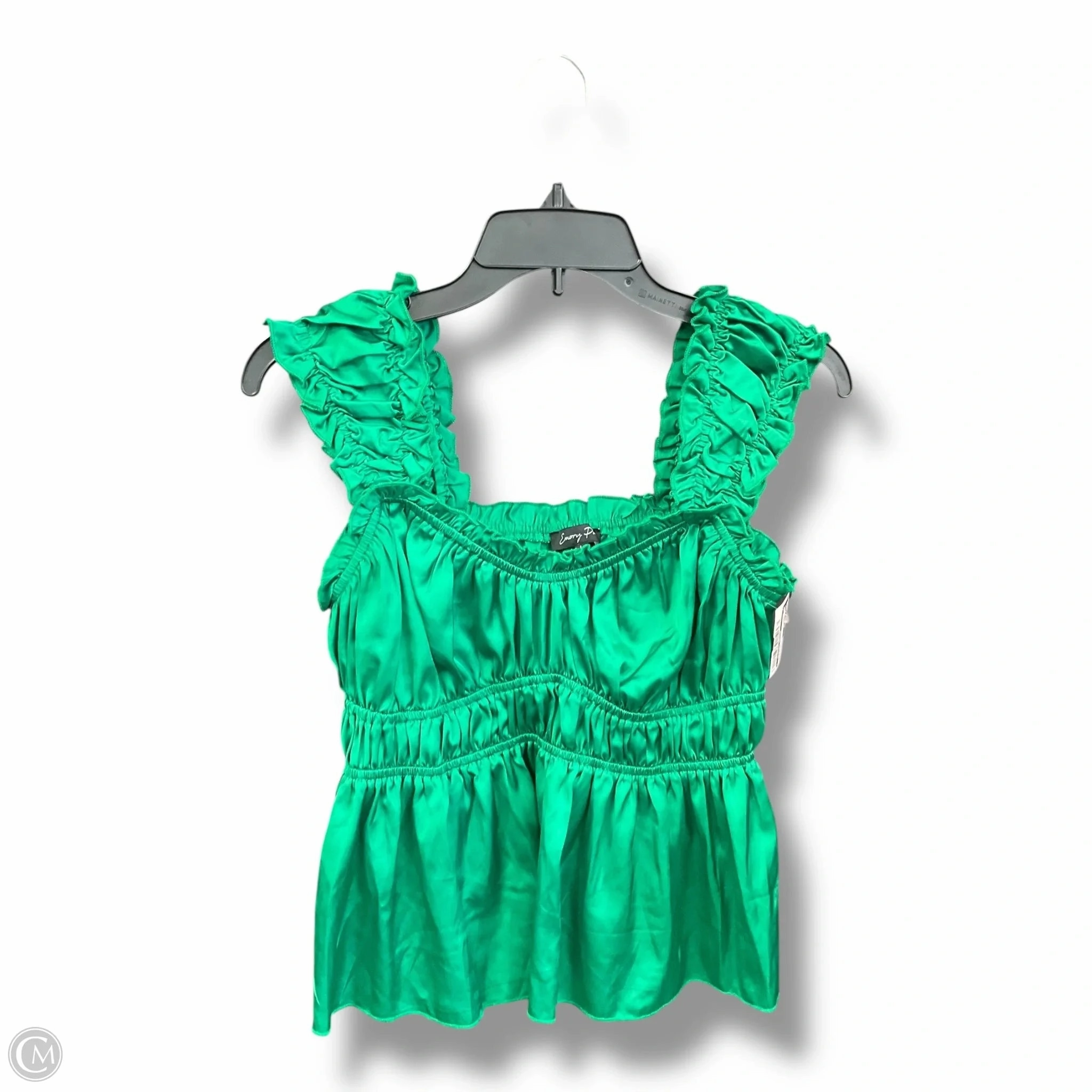 Top Sleeveless By Clothes Mentor In Green, Size: L Minimal Mood