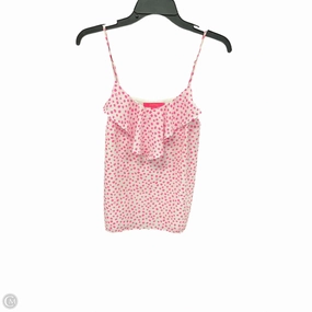 Top Sleeveless Designer By Lilly Pulitzer In Pink & White, Size: Xs Stylish Fashion