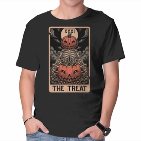 Sublimation Resistant Fabric Halloween Tarot Pumpkin Treat