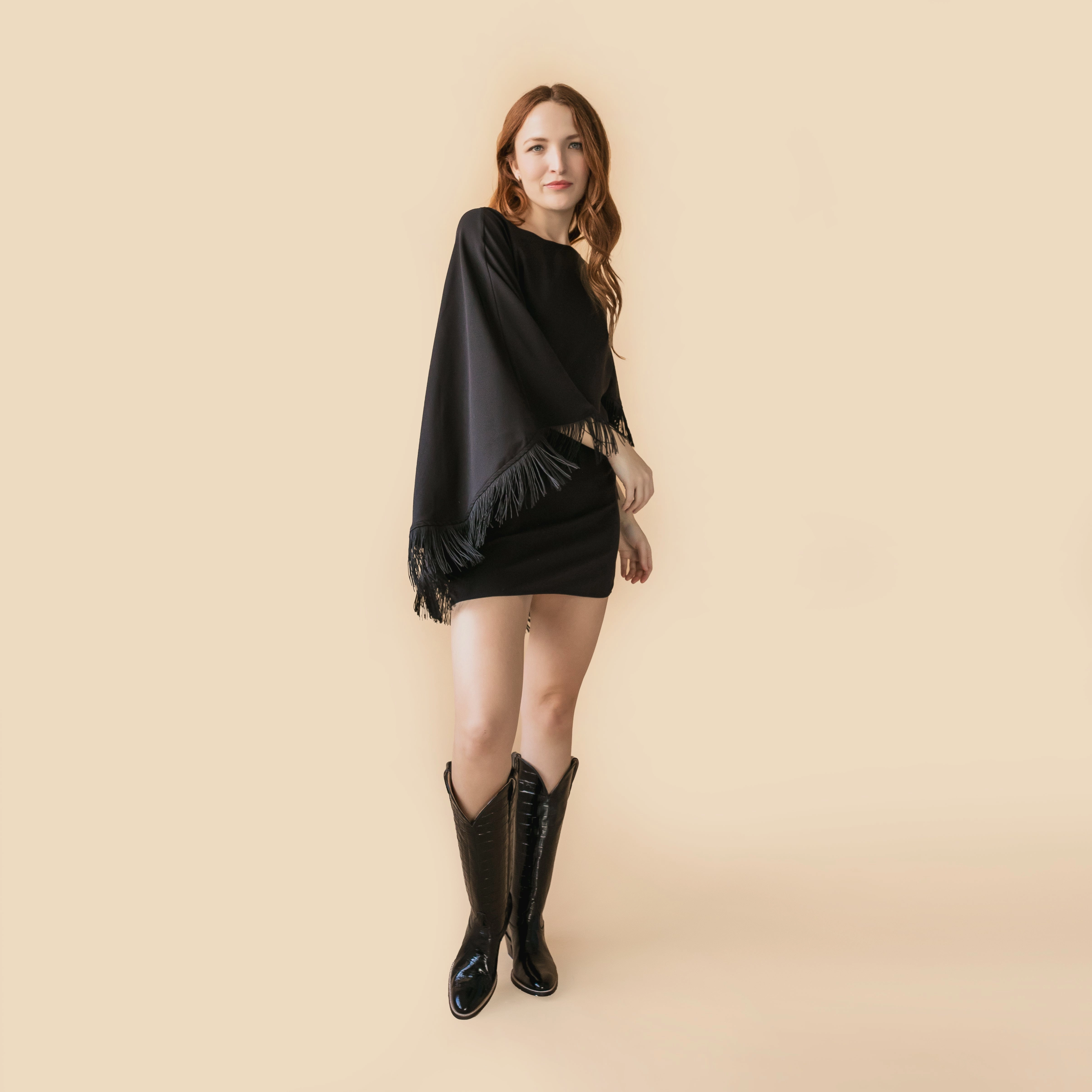 Sophisticated Vibe Zip Closure MASON by MASON'S DAUGHTER Katherine Dress, Black Silk Crepe