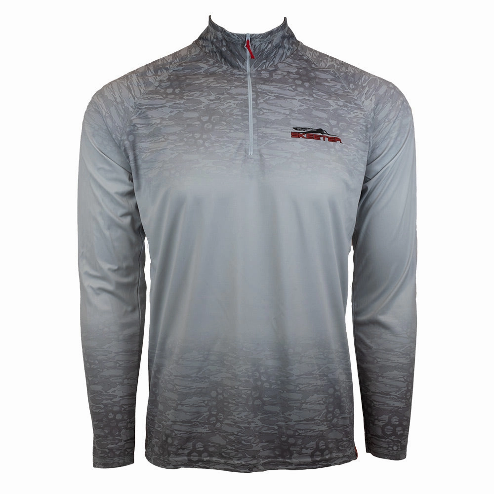 Snag Resistant Fabric Skeeter Gill UV Tec Long Sleeve Zip