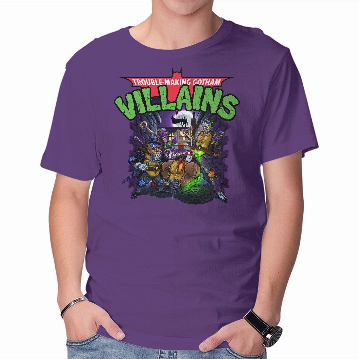Trouble-Making Gotham Villains AntiPillingTreatment Soft Comfort Wear