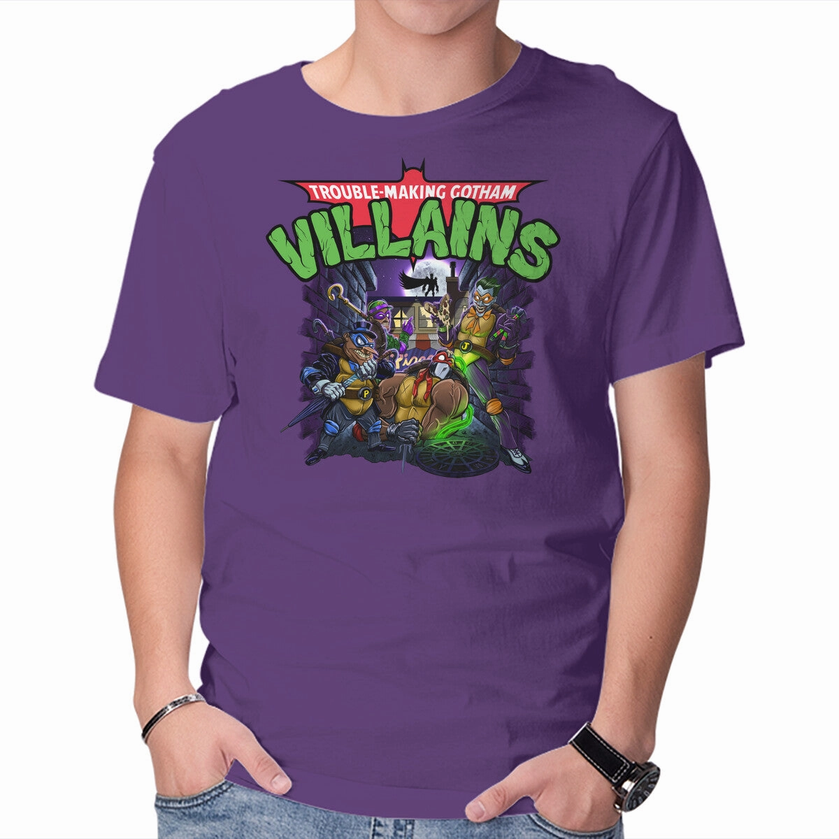 Trouble-Making Gotham Villains UV protection layer Light Fit