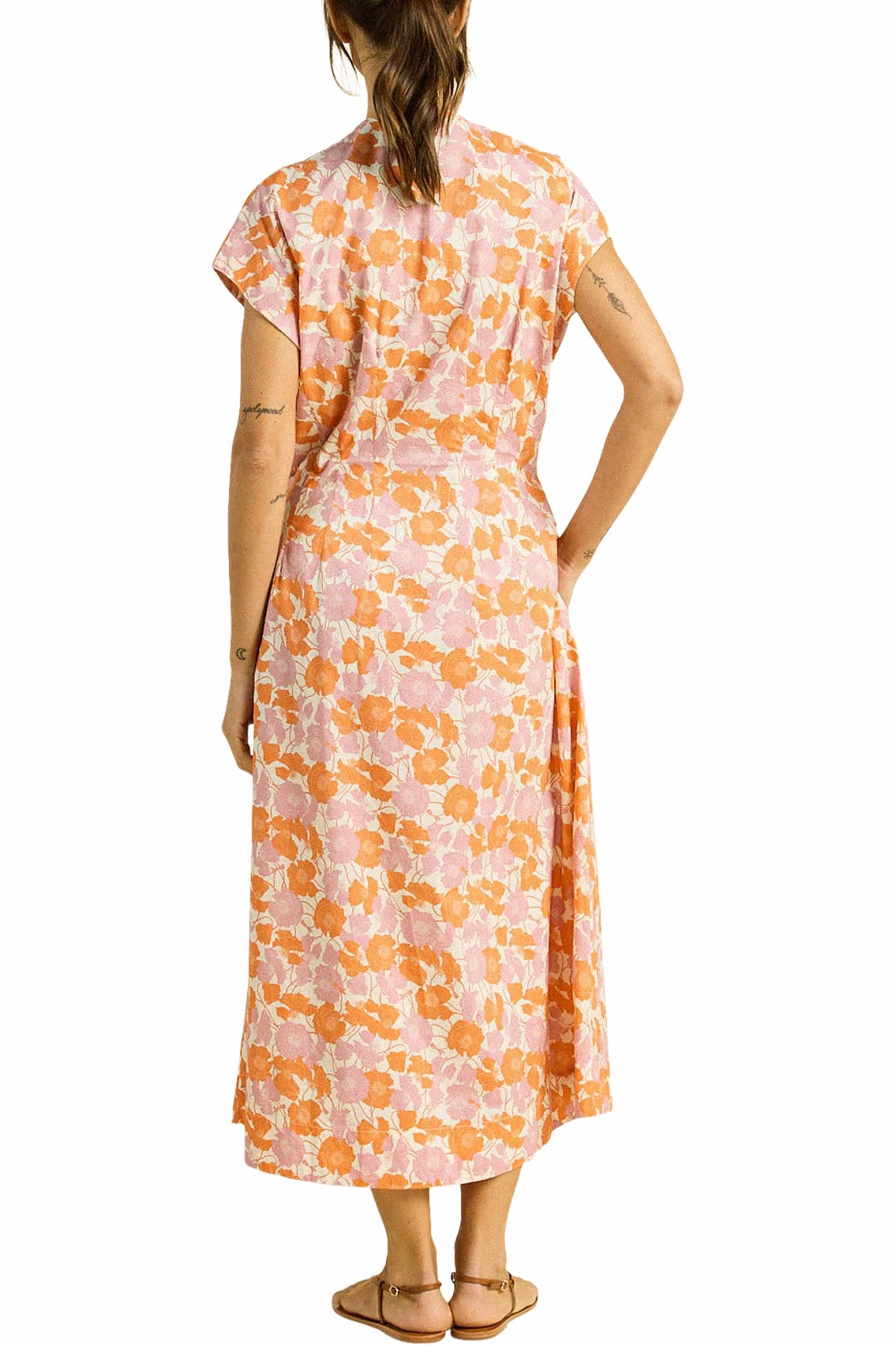 Trovata Birds of Paradis James Dress in Poppy Dawn Spring Mood Breathable Style