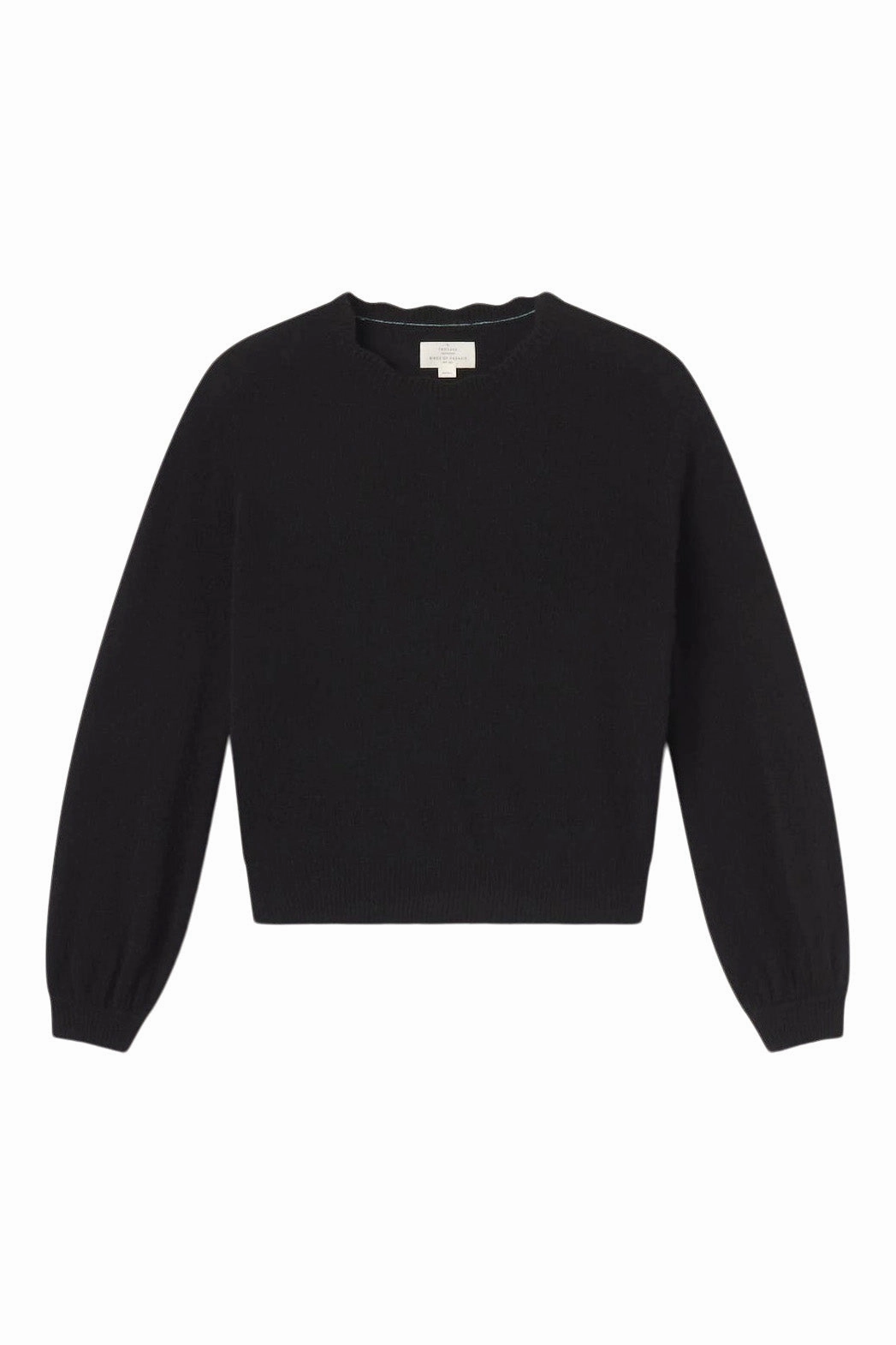 Cozy And Warm Trovata Birds of Paradis Kate Sweater in Black